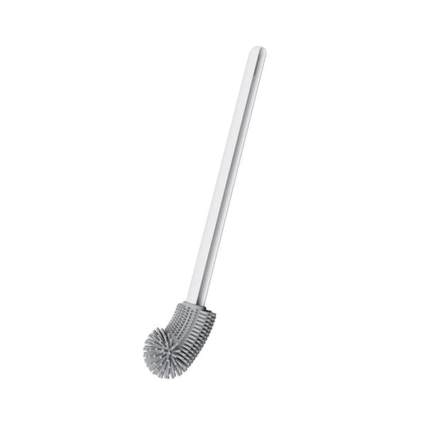 Buet silikone toiletbørste Grå
