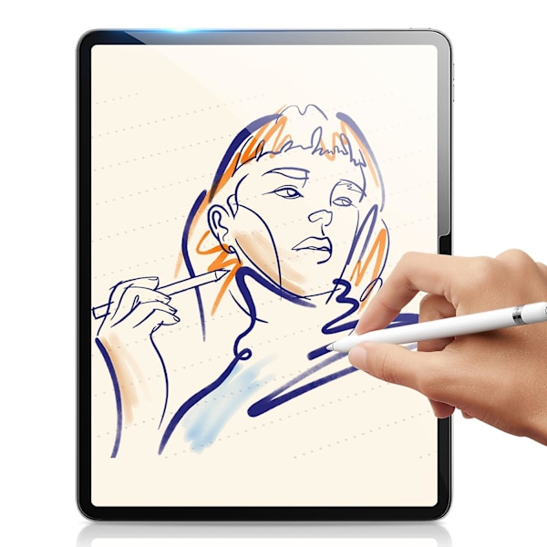 DUX DUCIS iPad Pro 13 (2024) -tabletin koko näytön suojalasi, keskivahva alumiinilasi, HD-kirkas kalvo