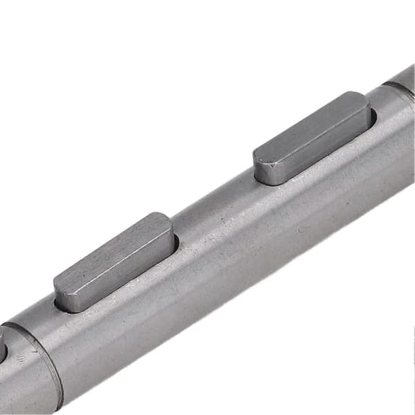 Orm Reducer Dobbelt Udgangsaksel 14mm Diameter 128mm Længde Stor Bæreevne Stepper Motor Dobbelt Udgangsaksel