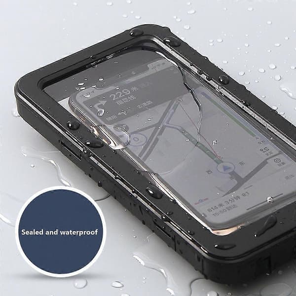 Typ A 2209 Vattentätt Motorcykel Touch Screen Telefonfäste Magnetisk Plasthållare