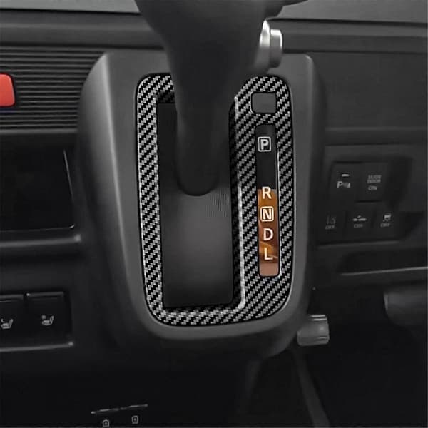 Til SPACIA 2017-2022 RHD Bil Interiør Tilbehør Konsol Gearskifte Panel Ramme Dæk Trim -A