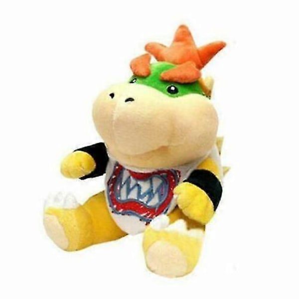 7\" Baby Bowser Jr Koopa Plyslegetøj Super Mario Bror Fyldt Dyr Julegave