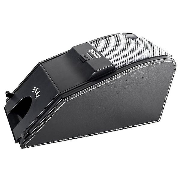 Automatisk Kortstokk-Blander 2 i 1 Elektronisk Profesjonell Kortstokk-Blander Stille Turnering Bruk For Klassisk Poker Samlekortspill Blackjack Svart