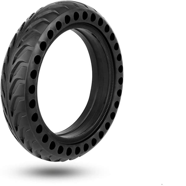 8,5 tums bikakeformad solid däck kompatibel med Xiaomi M365 elscooter - Punkteringssäker och stötdämpande 1-pack