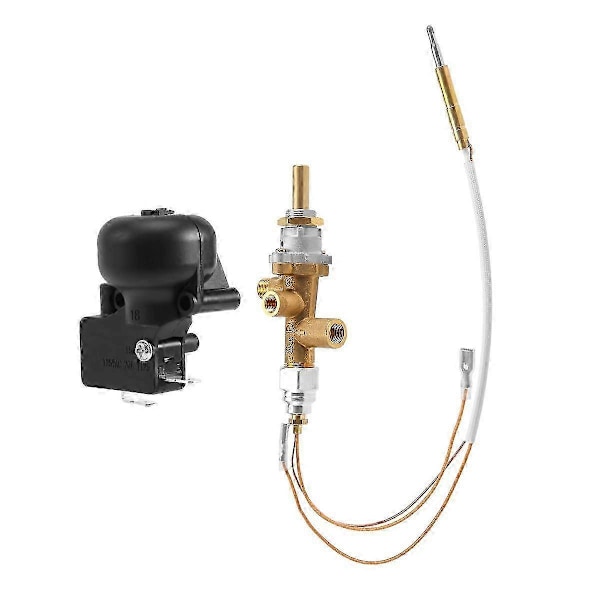 Gasol Värmare Kontrollventil Termoelement Sensor Tippbrytare Vred Propan Eldstad Kontroll Säkerhet Ny