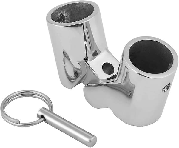 Foldbar drejeled Marine Rørfittings Marine Hardware (sølv) (1 stk)