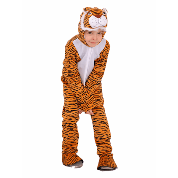 Hästman Djur Jumpsuit Barnkläder Rollspel Cos Party Scenföreställning Kläder Färg: Tiger