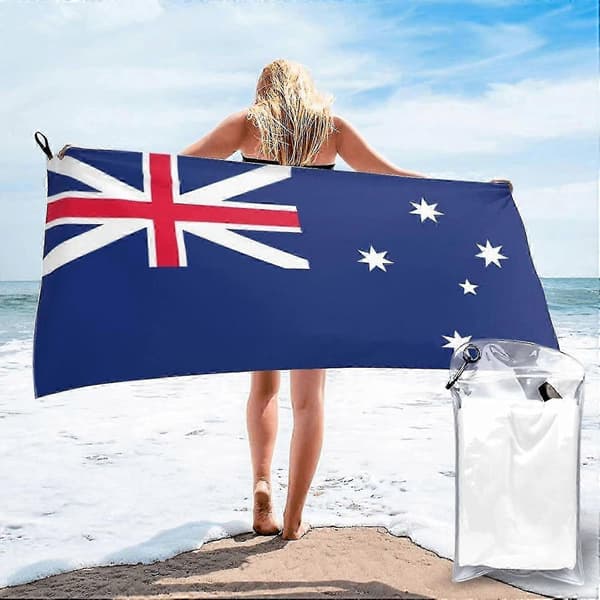 2025 Seneste Model Australsk Mikrofiber Strandhåndklæde Voksne Badehåndklæde Rejse