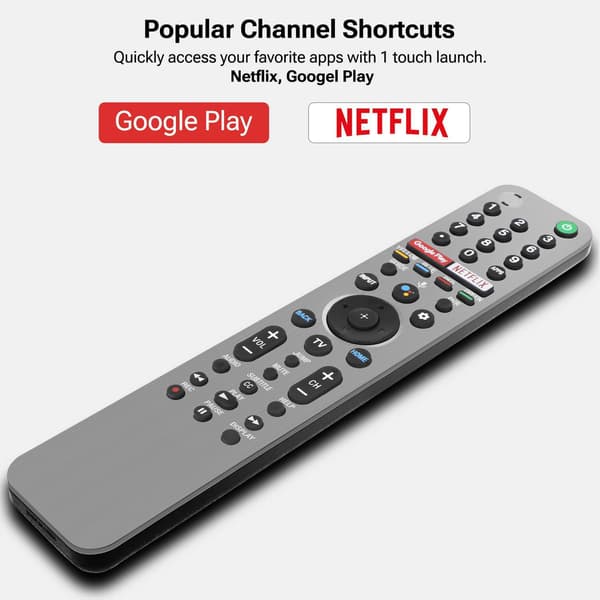 RMF-TX600U RMF-TX600E er egnet for Sony TV stemmefjernkontroll