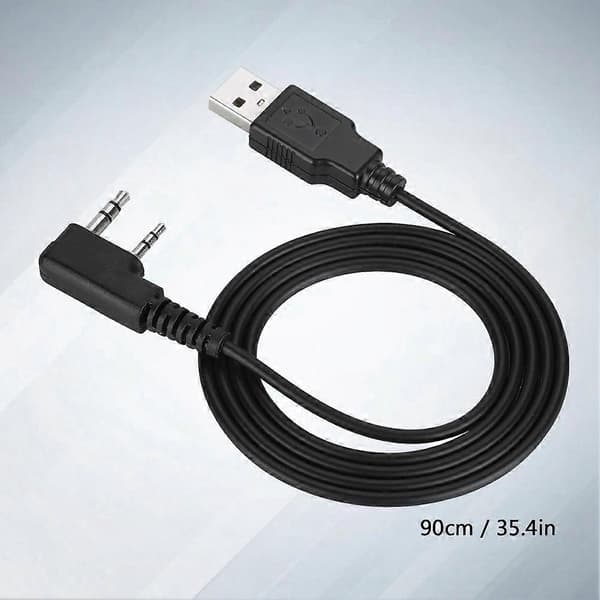 Programmeringskabel til Walkie Talkie til DM-5R DM-860 UV-XS DMR USB K-hoved