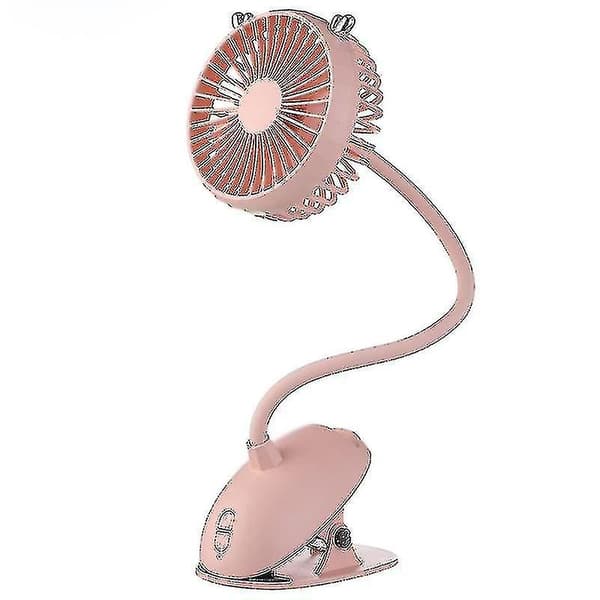 Clip-on Ventilator USB Ventilator Mini Ventilator Batteridrevet Bordventilator