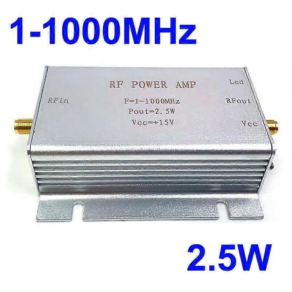 1-1000Mhz 2.5W RF-förstärkare för HF-sändare VHF UHF RF Hamradio