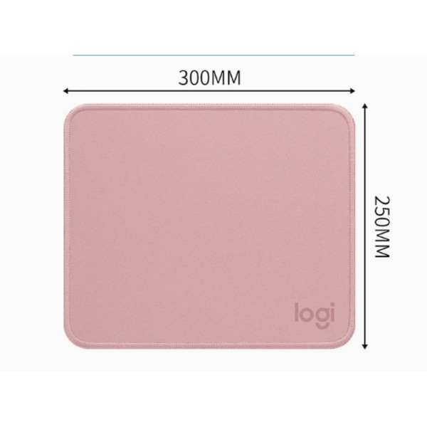 Musemåtte - Let glidende - Pink, 300*250*3mm