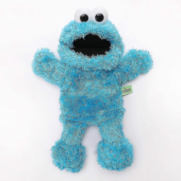 Fylt Sesam Stasjon Cookie Monster Dukke, Blå Monster Leke