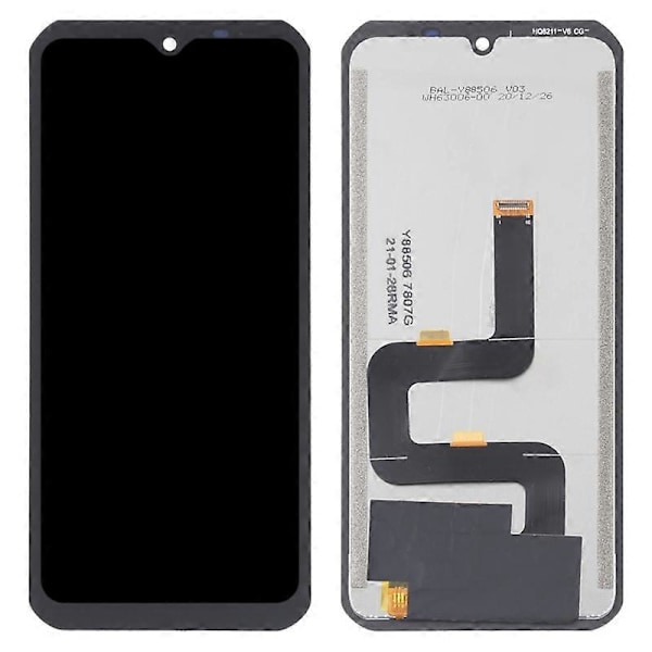 För Doogee S88 Plus Grade S OEM LCD-skärm och digitizer-enhet (utan logotyp)