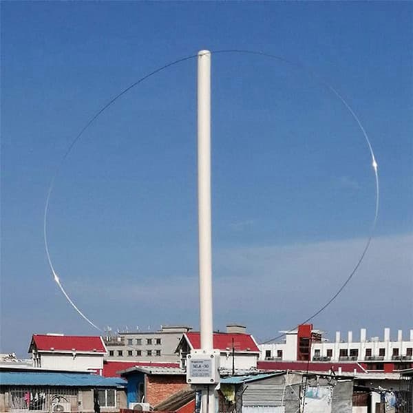 -30+ Plus 0.5-30MHz Ring Aktiv Mottaksantenne SDR Loop Antenne Lavt Støy Medium Kortbølgeradio S