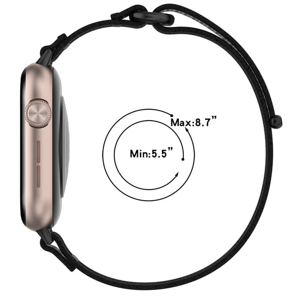 Tyylikäs ja mukava nailonranneke Honor Watch 5:lle
