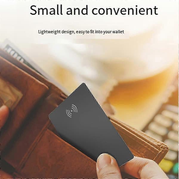 Trådløst ladekort for Apple Find My Wallet Tracker