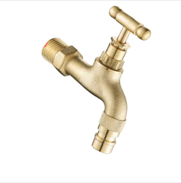 Brass Automatic Washing Machine Faucet 1/2\" Inlet Model 2
