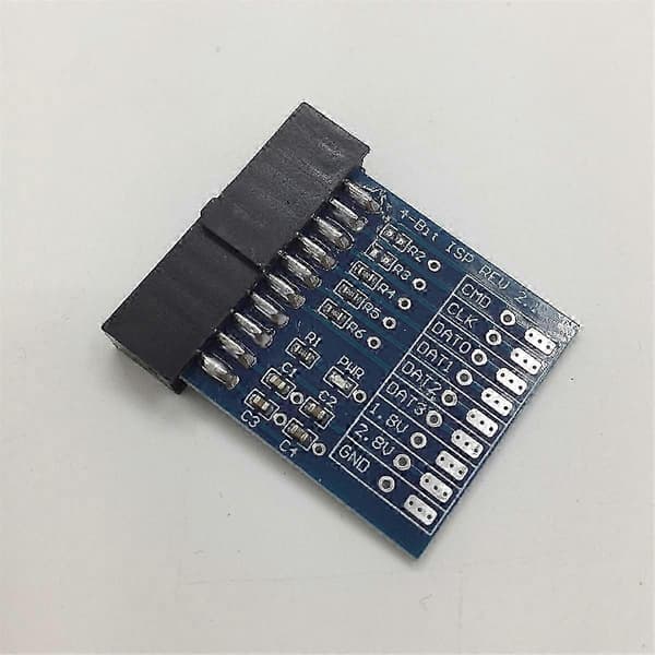 Ny Adapter JTAG, ISP 4-BIT ISP REV 2.1 til Easy Jtag Plus Box / ESAYJTAG Værktøj
