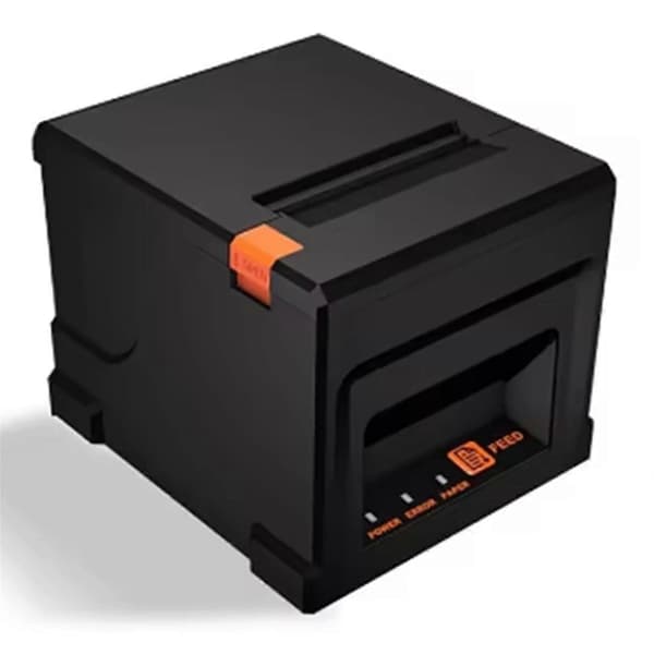 80 mm termisk kvitteringsprinter USB LAN Bluetooth EU-stik