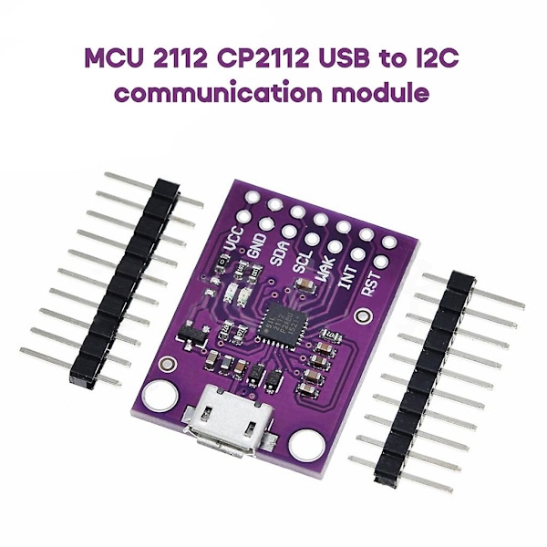USB-I2C-viestintämoduuli CP2112 GPIO 4.0-5.25V monitoiminen sovitin