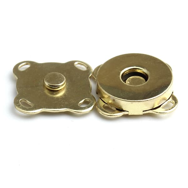 18mm magneettikiinnikkeet ompeluun, 10 kpl kulta