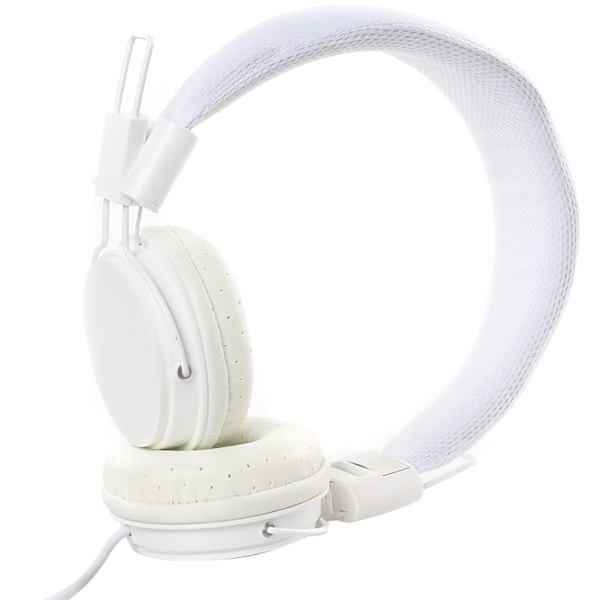 Ep05 Trådbundna Hörlurar Hög Ljudkvalitet Brusreducering Vikbara 3.5mm Stereo Gaming Headset För Dator - FÄRG: Vit
