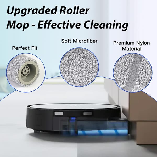 Replacement Kit Compatible with Ecovacs Deebot X1 Pro/X11 OMNI Cyclone Robot Vacuum Cleaner - Maintain and Improve Your Cleaning