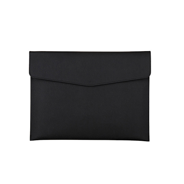 B5 Business Black PU Document Bag