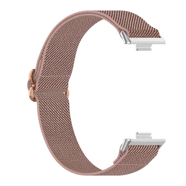 Elastisk nylonrem til Huawei Watch Fit 3 Pink