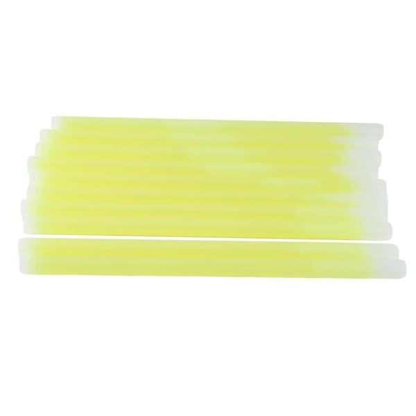 10 stk. 12-tommers Glow Sticks Bulk Nødlysstaver Glow Sticks Overlevelsessett Camping Bryllupsfest Karnevalstilbehør
