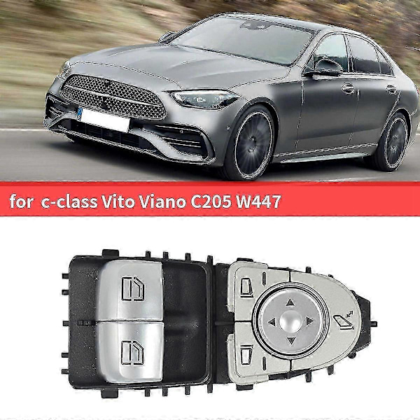 2059057011 Glaslyftbrytare Fönsterbrytare Upp/Ner Kontrollknapp Auto för - C-Klass C205 W447 f74