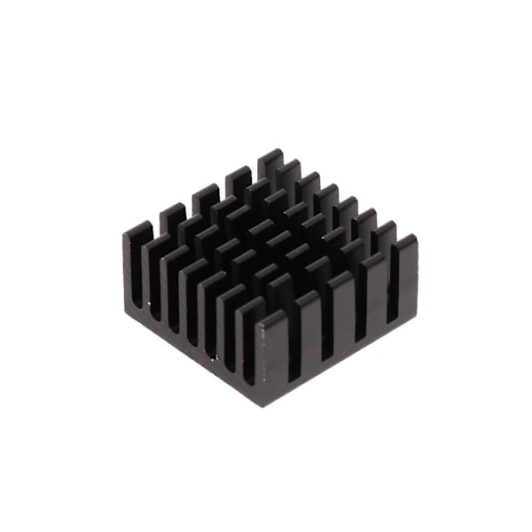 10 stk. Aluminium Køleplader 20*20*10mm IC Køleplade/LED Køleplade/Sort Køleplade