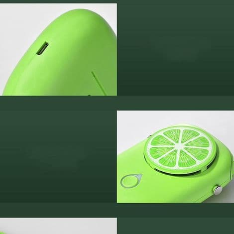 Bladeless halsventilator, hjelmdesign med 3 hastigheder, USB genopladelig ventilator til indendørs og udendørs brug