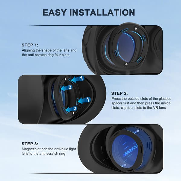 Lens Protector Set for Meta Quest 3