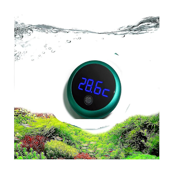 Høj Præcision Akvarietermometer Touch Digitalt Akvarietermometer Til Temperaturmåling i Akvarier LED Skærm