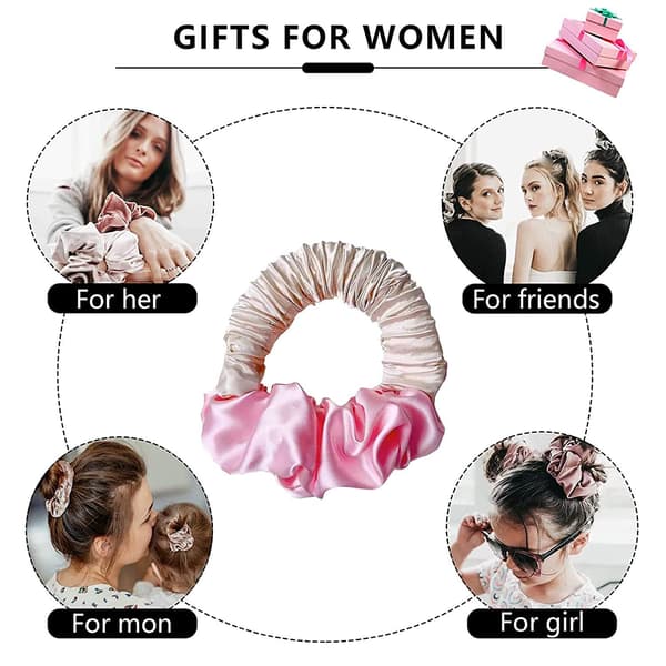 Hårband för att locka håret Beige Rosa 1 st