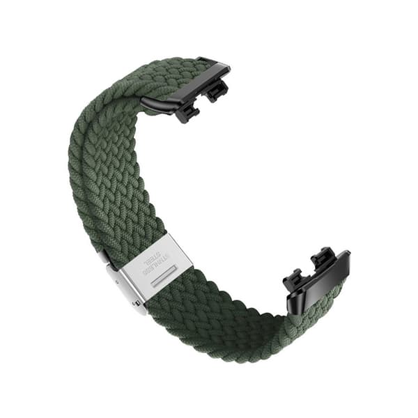 Kudottu kellonranneke Huawei Band 8/9:lle, vihreä