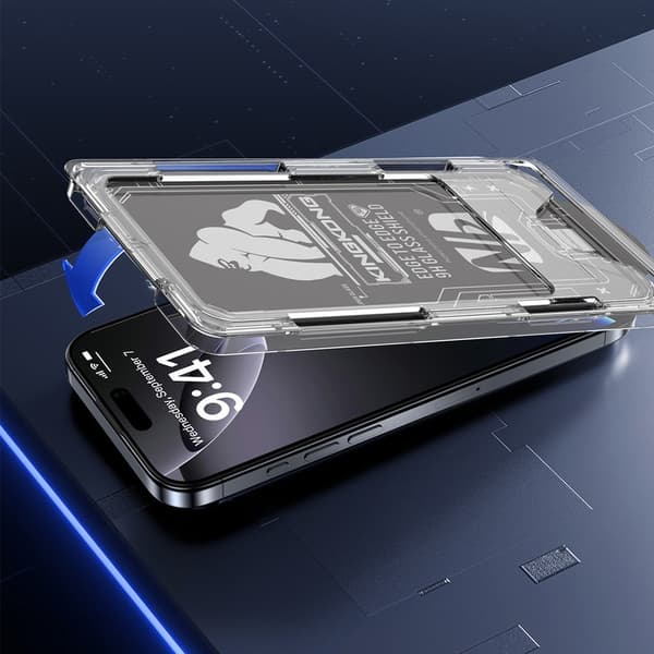 Tempered Glass Screen Protector for Samsung Galaxy A56 5G with Dust-Free Installation Kit - 3-Pack