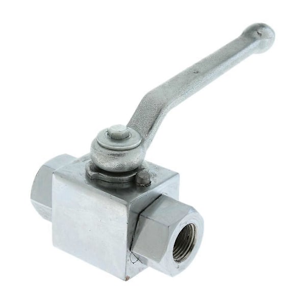 BSP 2-vejs Højtryks Hydraulisk Kuglehane Lavet af Flydende Stål, Socket DN10