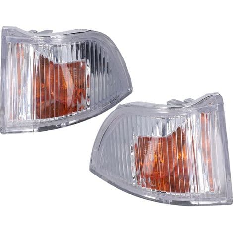 Par med deksler til utvendig speilindikator, erstatningslinser for sidespeilindikator for Iveco Daily 2006