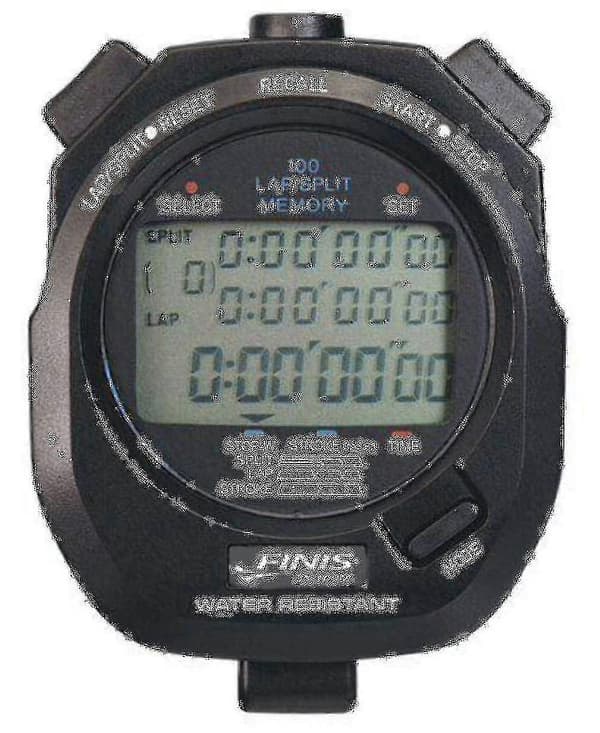 Stoppklokke 3x-100m Minne Svart