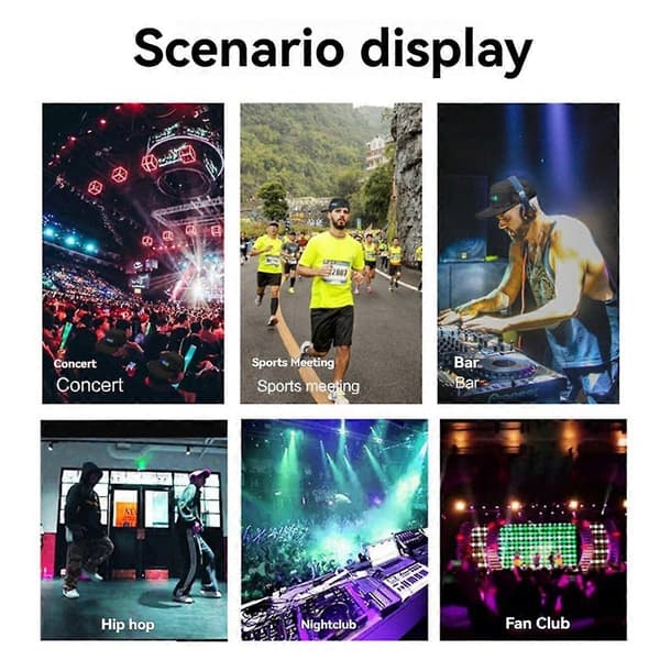LED Hatt Lys Display Skjerm DIY Smart Pixel Matrix Baseball Hatt Oppladbar Bluetooth Hip Hop Str
