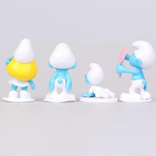 Sæt med 12 Smølfer Actionfigurer Børnegave Samlerdukker