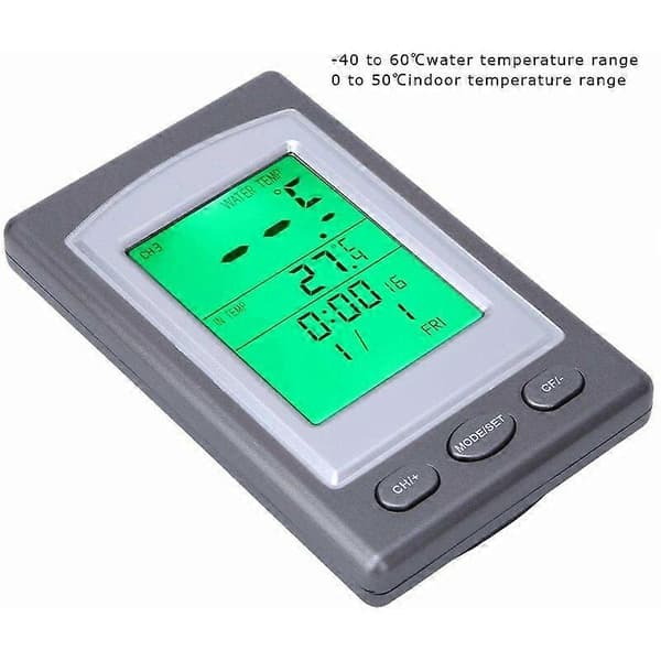 Trådlös Flytande Termometer Vattentät Pooltermometer Digital Fjärrkontroll 1 st