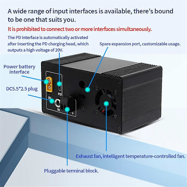 DC Justerbar Buck Boost Converter Spänning Konstant Spänning Ström Solarladdningsmodul 6A Färdig