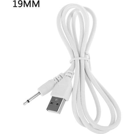 2,5 mm han til USB lydstikadapter til opladning og AUX-forbindelse - 19 mm