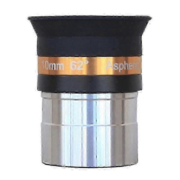 1.25\" 62 Grader 10mm Okularlins Asfärisk Vidvinkel Hög Definition