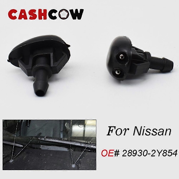 CASHCOW Vindrutespolarmunstycke För Nissan Navara D22 D40 Silvia 200sx S14 S15 Sentra B15 Sunny B13 B14 Pathfinder R50